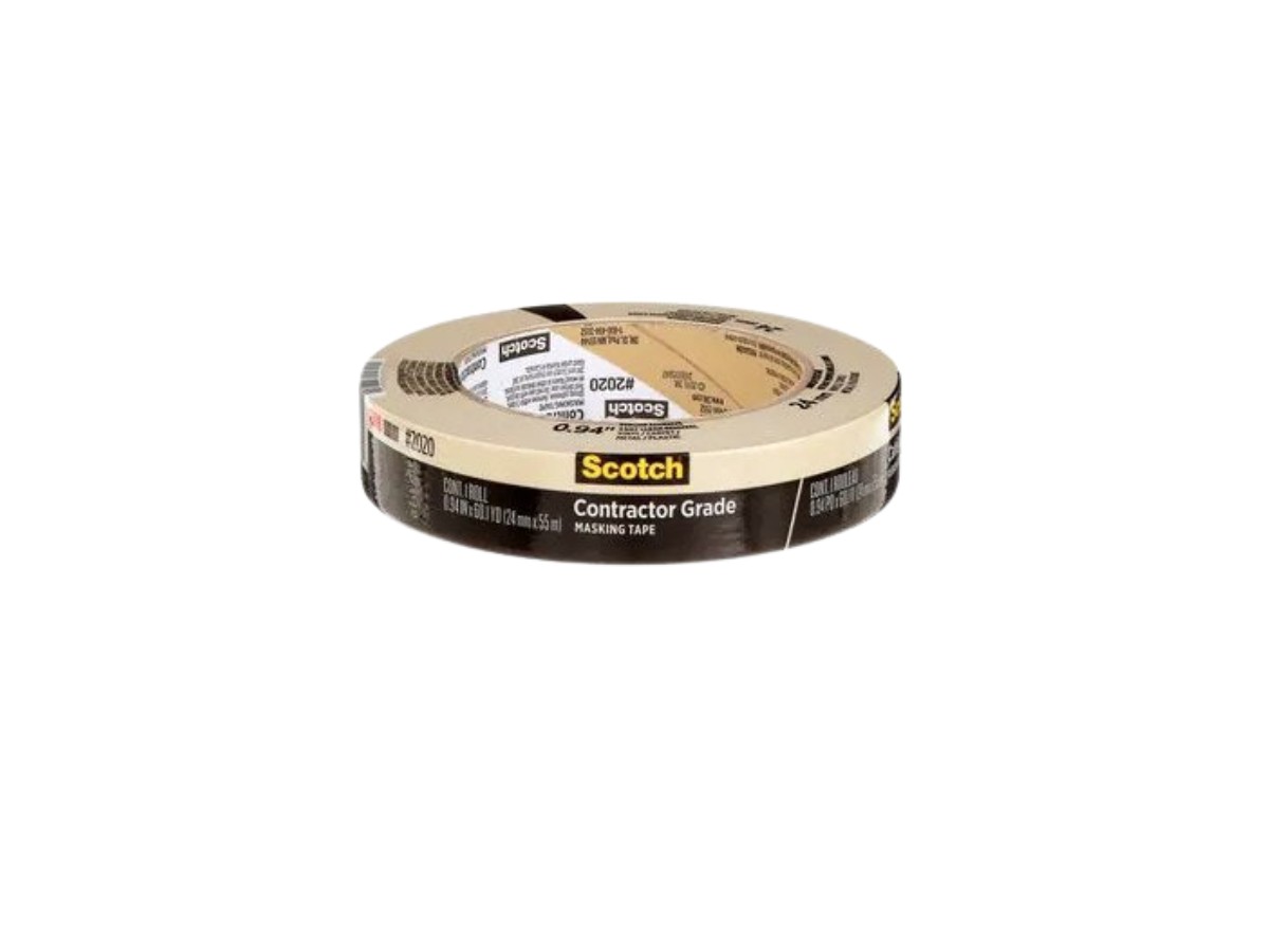 Scotch® Contractor Grade Masking Tape - Spill Control